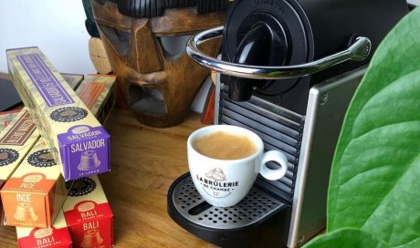 Vente en ligne de café indien en capsule compatible Nespresso Annecy
